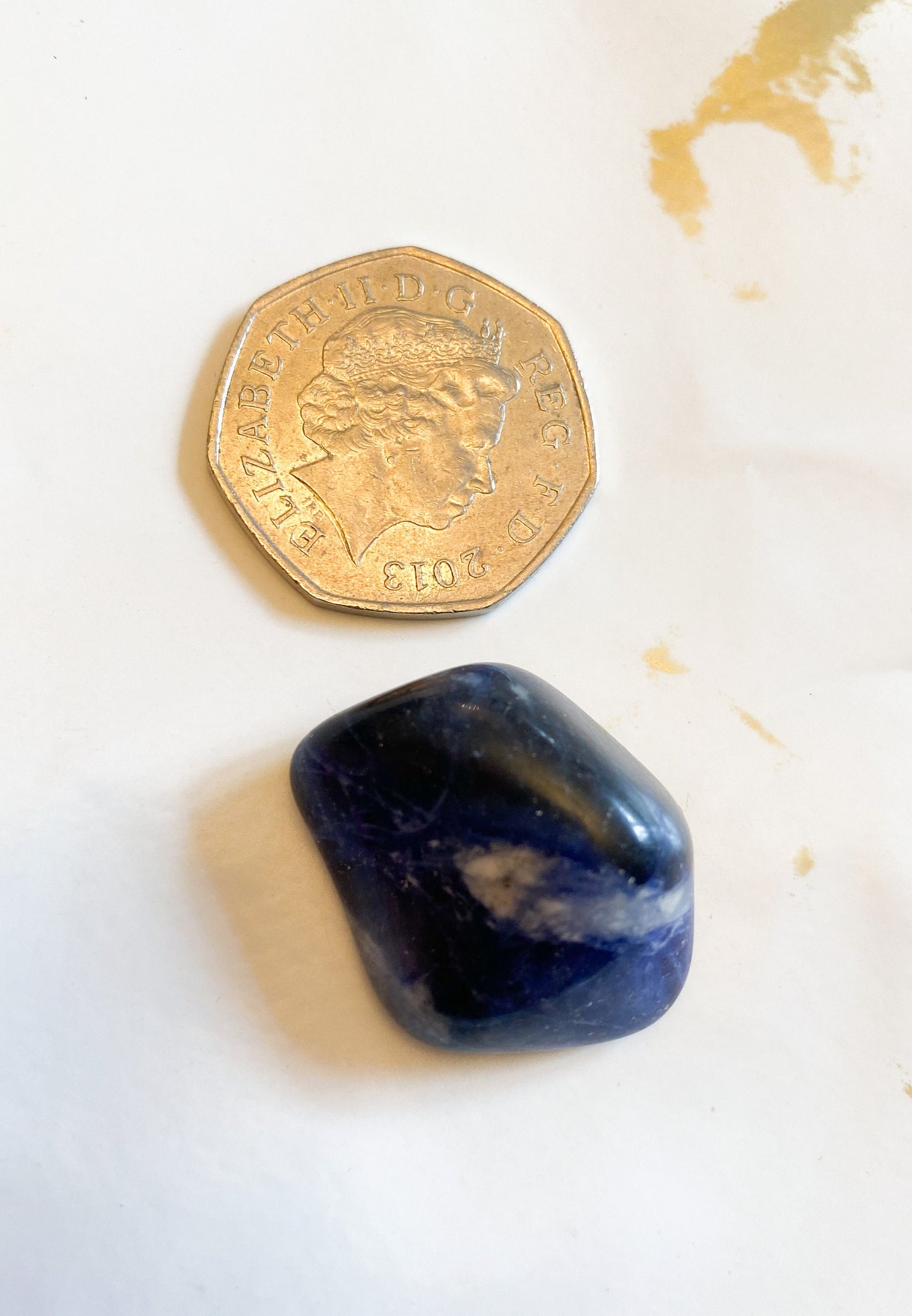 Sodalite Crystal Tumbled Stone - Truth, Communication & Clarity