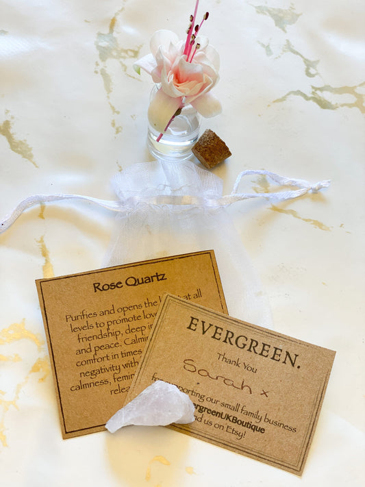 Rose Quartz Raw Crystal / Rough - Love, Compassion, Healing