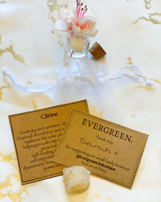 Citrine Raw Crystal / Rough - Positivity, Manifestation, Confidence