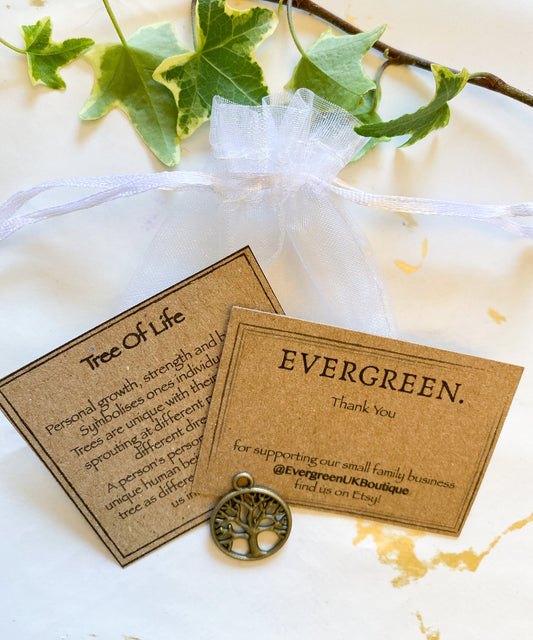 Bronze Tree Of Life Pendant - Personal Growth, Strength & Individuality