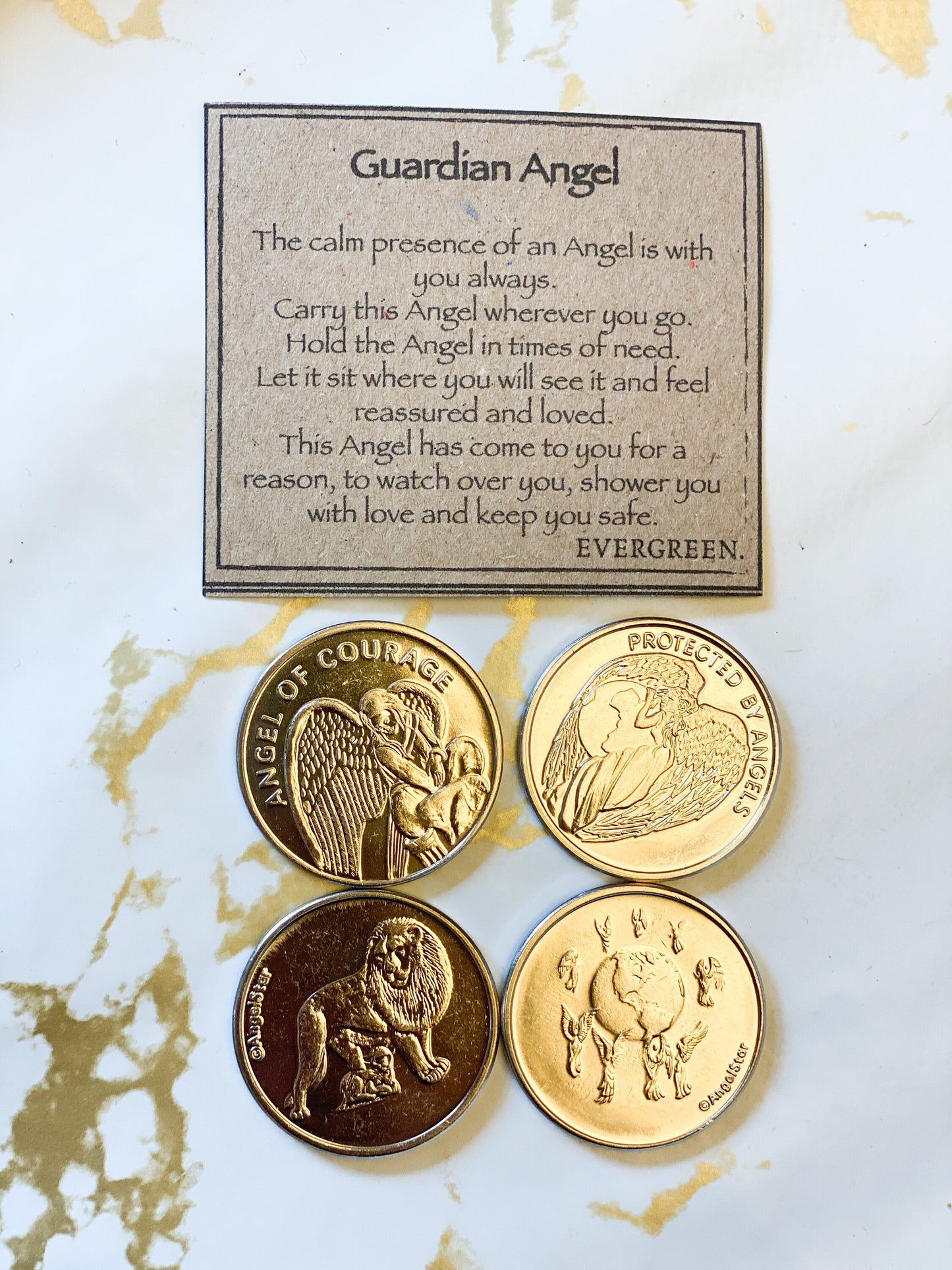 Guardian Angel Coin - Love, Reassurance & Protection