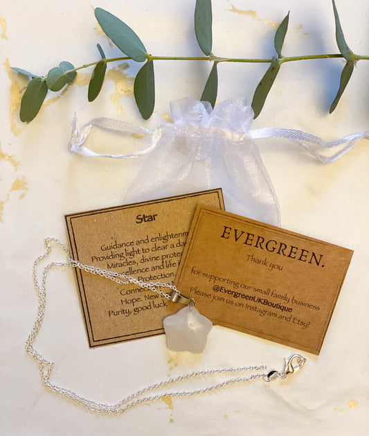 Star Crystal Pendants - Protection, Guidance & Enlightenment