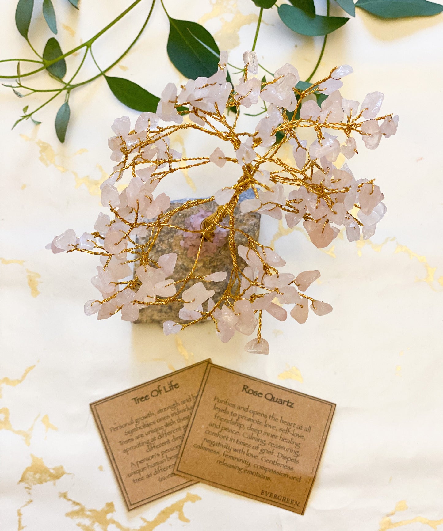 Handmade Indian Crystal Gemstone Tree - Wide Selection Available!