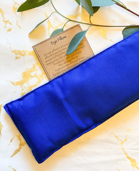 Organic Lavender Eye Pillow - Sleep, Muscle Relief & Headaches