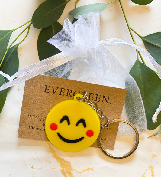 Smiley / Emoji Keychain - Large Range Available!