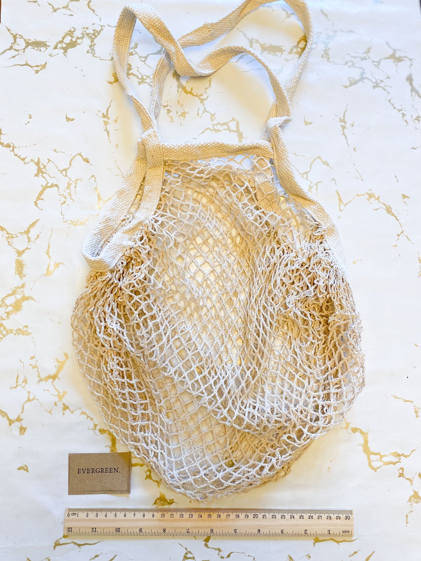 Natural Cotton Mesh Bag