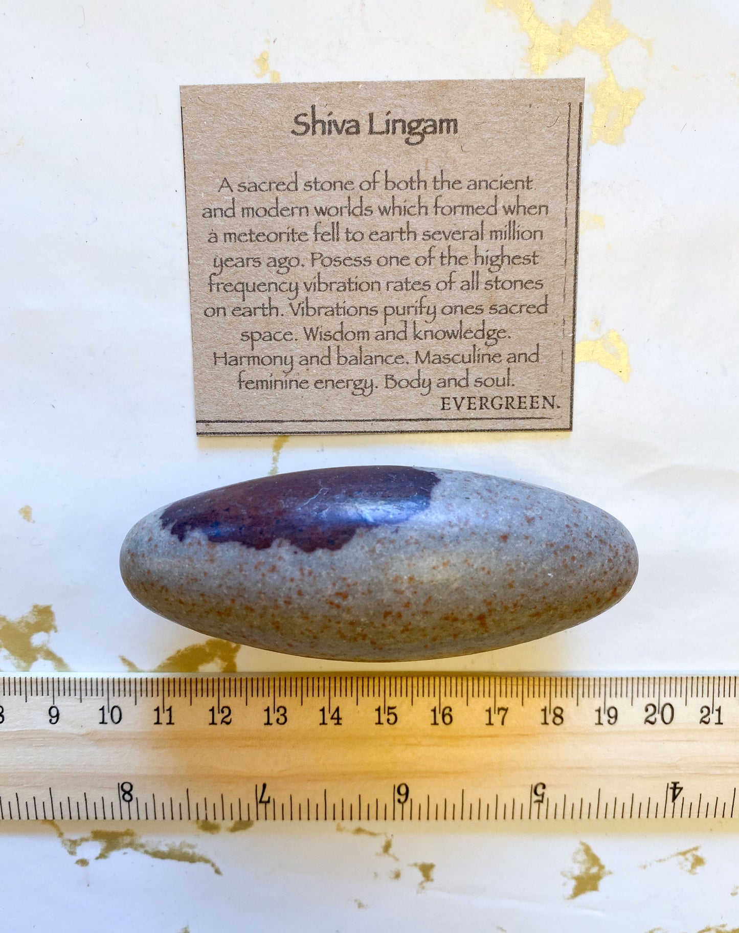Shiva Lingam Stone - Wisdom, Knowledge & Vibrations