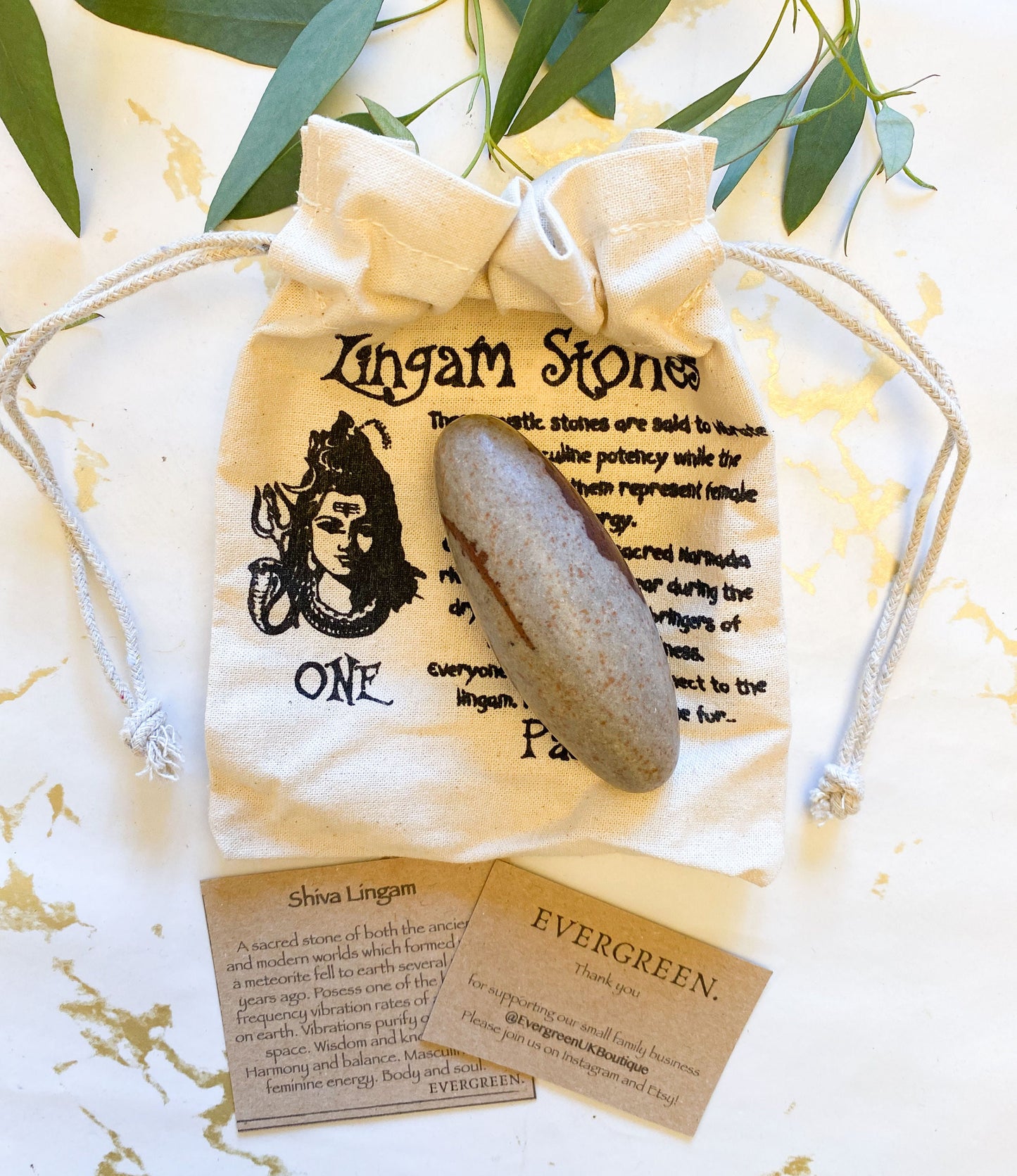 Shiva Lingam Stone - Wisdom, Knowledge & Vibrations