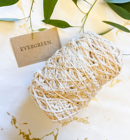 Natural Cotton Mesh Bag