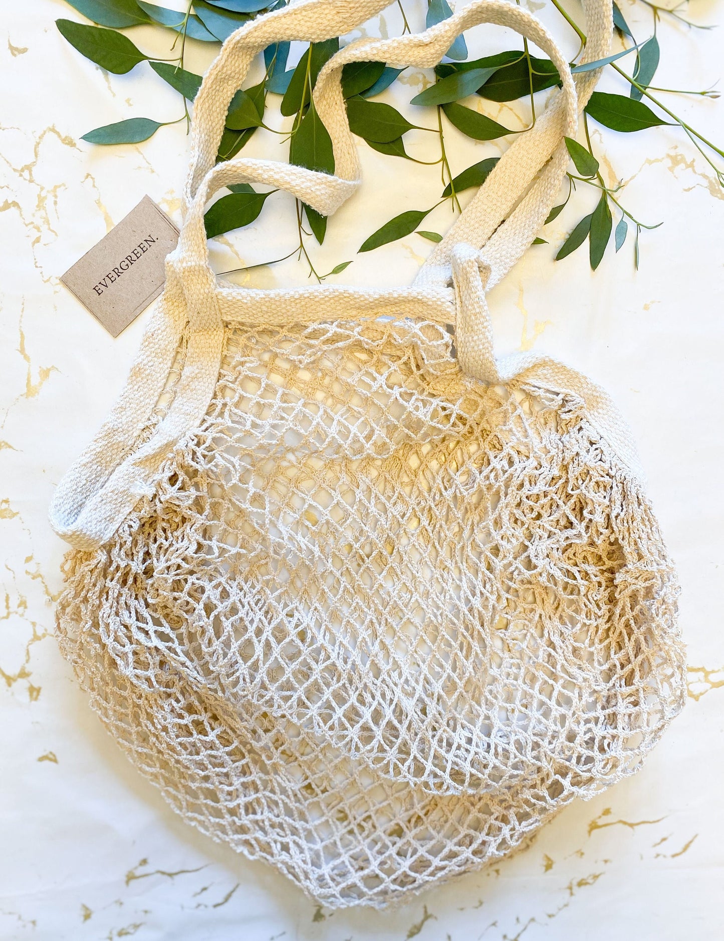 Natural Cotton Mesh Bag