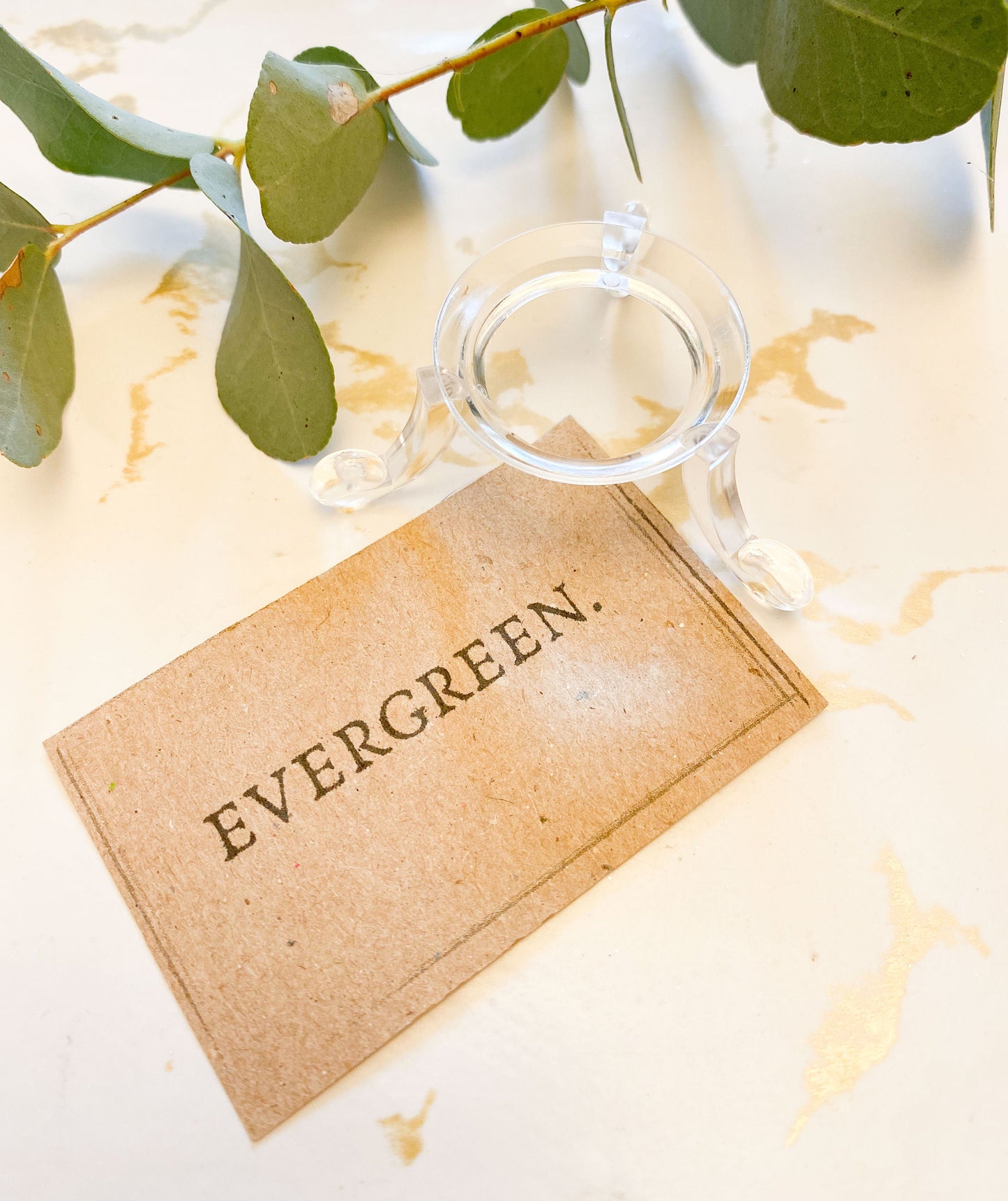 Plastic Crystal Ball / Egg Stand - Fits A Range Of Crystal Sizes