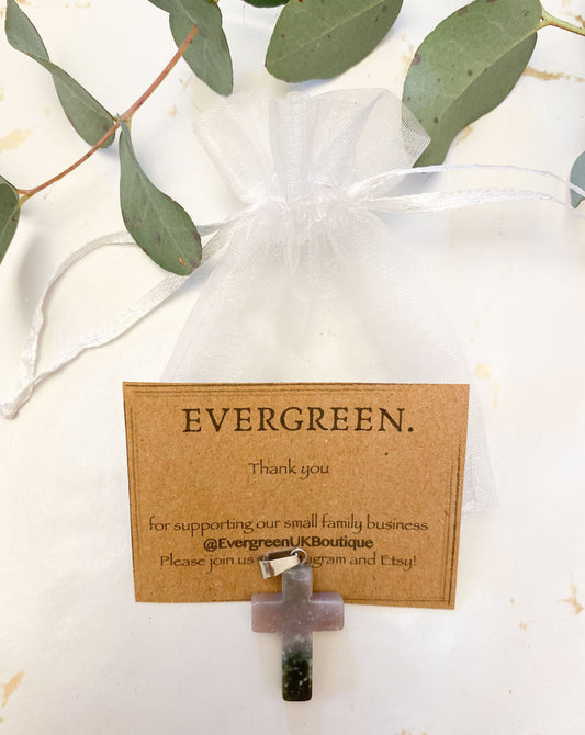 Beautiful Crystal Cross Pendant Necklace - Wide variety Available!