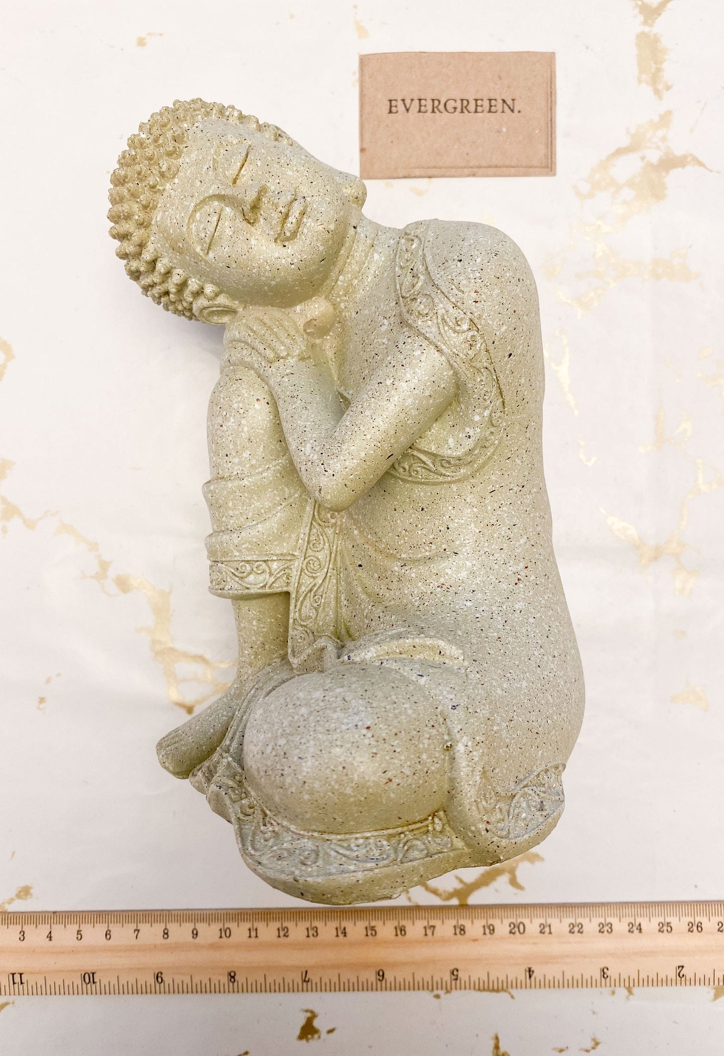 Beautiful Resting Peaceful Buddha Figurine