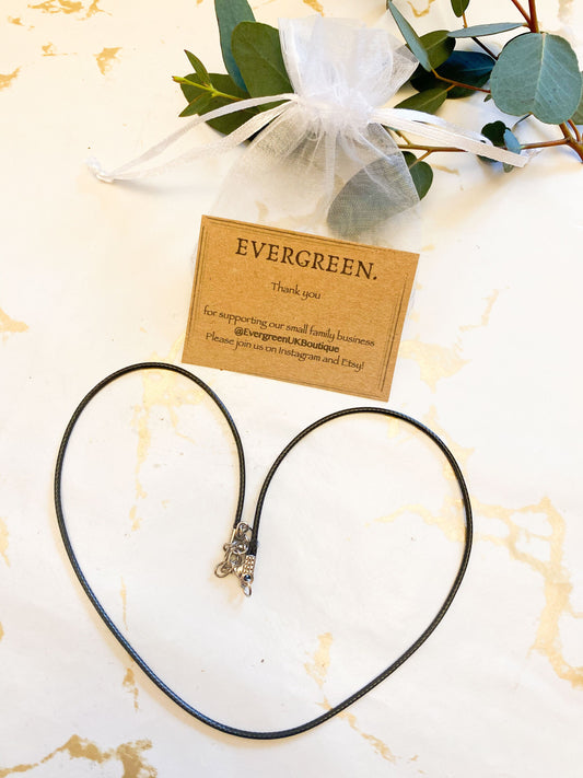 Necklace Chain - Black / Silver / Gold