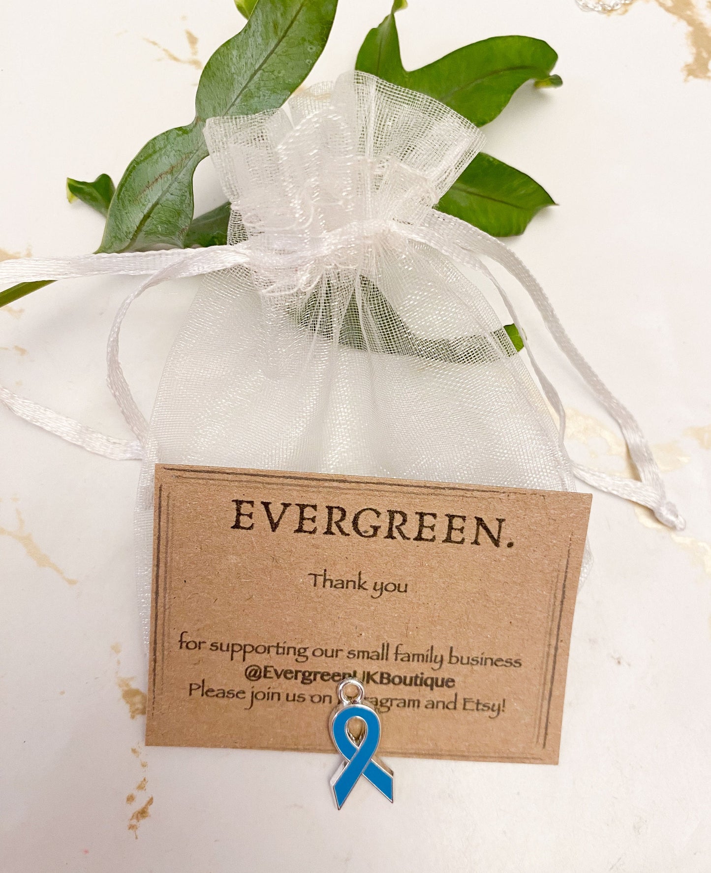 Cancer Awareness Ribbon Pendant - Variety Of Colours Available!