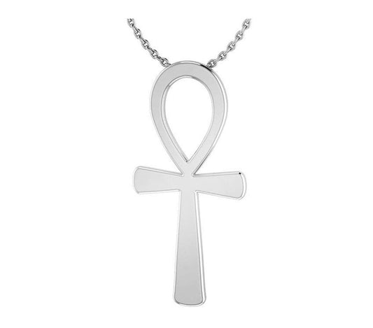 Stunning Sterling Silver Ankh Pendant