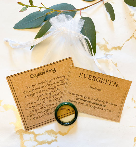 Crystal Band Rings - Wide Variety Available!