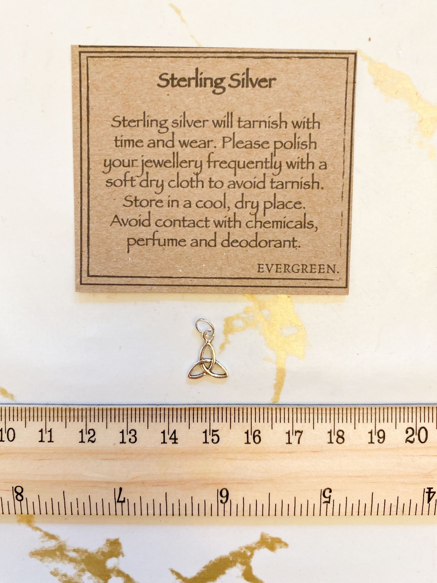 Sterling Silver Three Become One Pendant