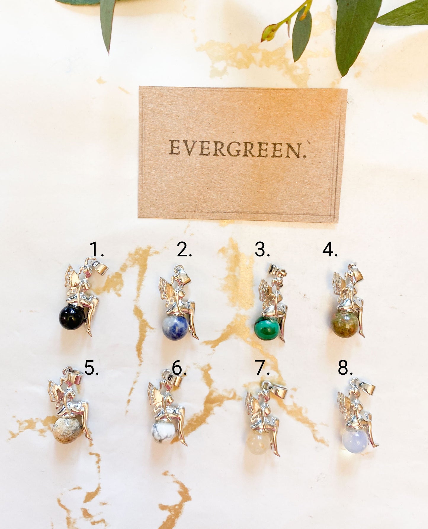 Crystal Fairy Pendant - Wide Variety Available