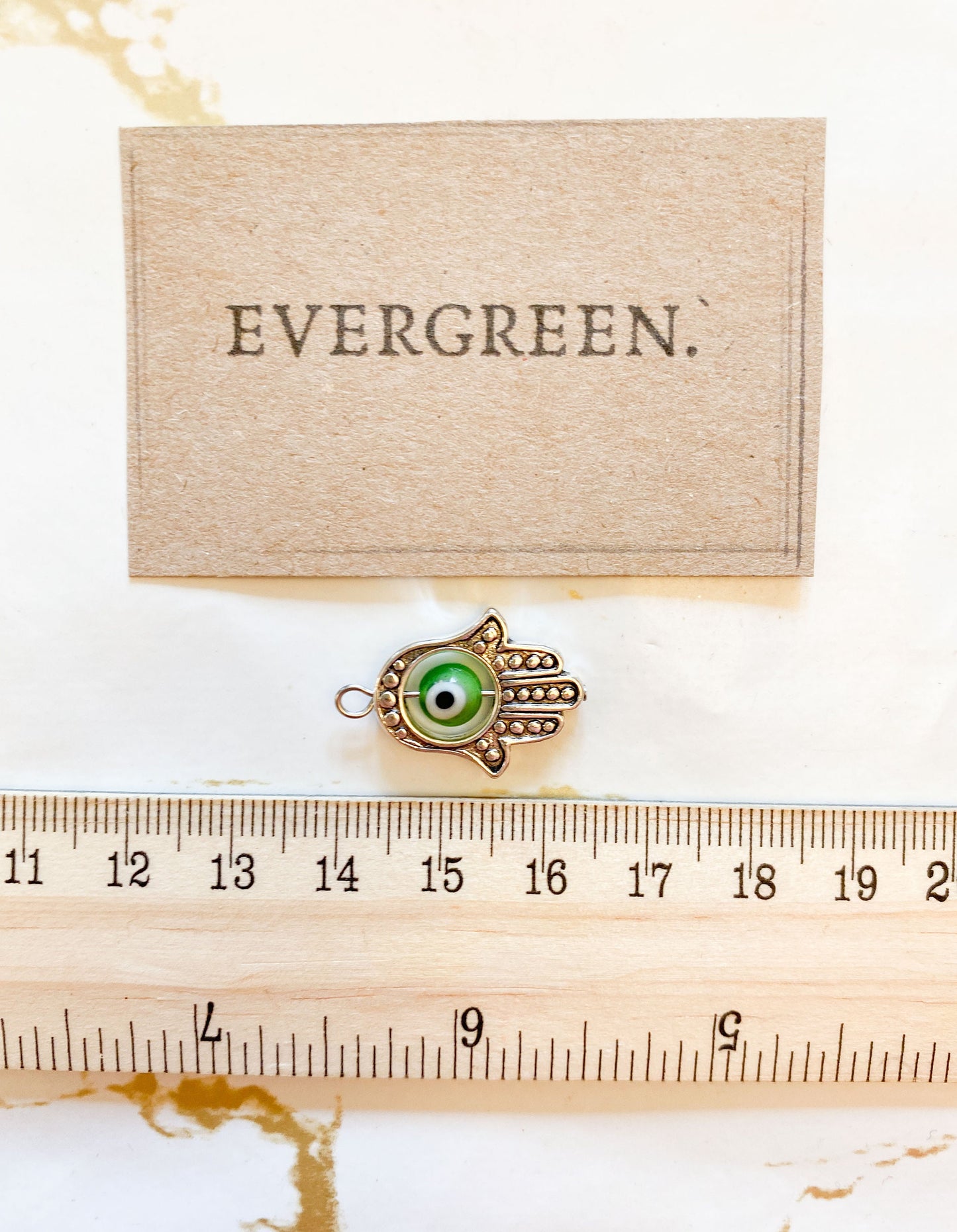 Hamsa Hand With Evil Eye Pendant - Wide Variety Of Colours Available!