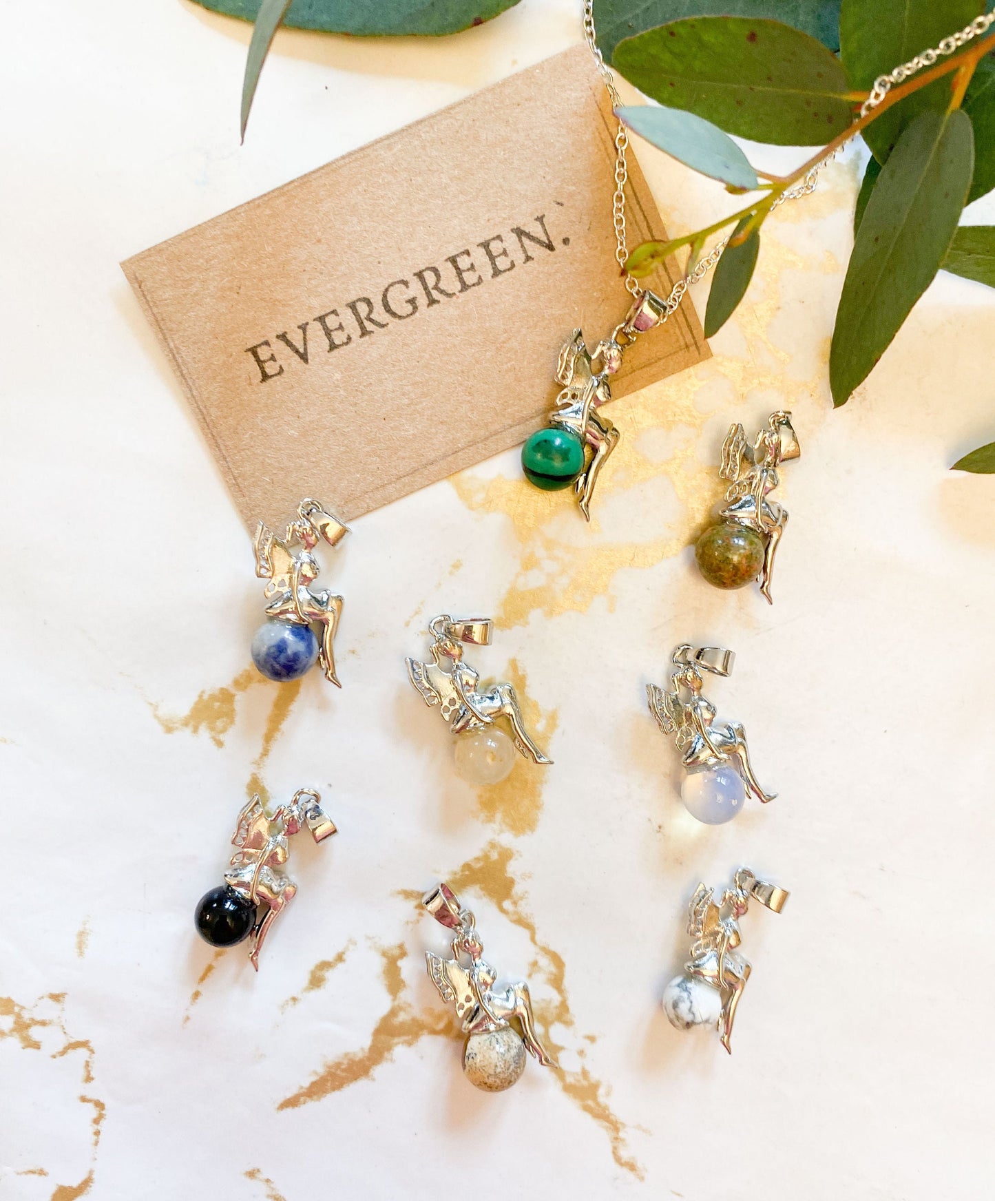 Crystal Fairy Pendant - Wide Variety Available