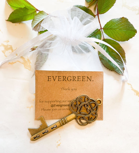 Vintage Key Bottle Opener - Party / Wedding / Anniversary / Engagement / Favour