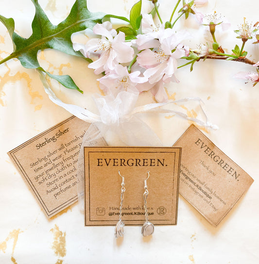 Handmade Sterling Silver Crystal Earrings - Wide Variety Available