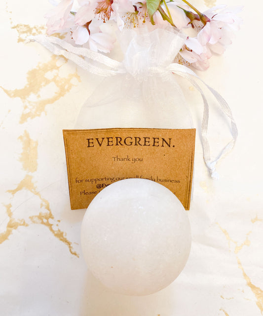 Natural White Salt Deodorant Ball 45mm