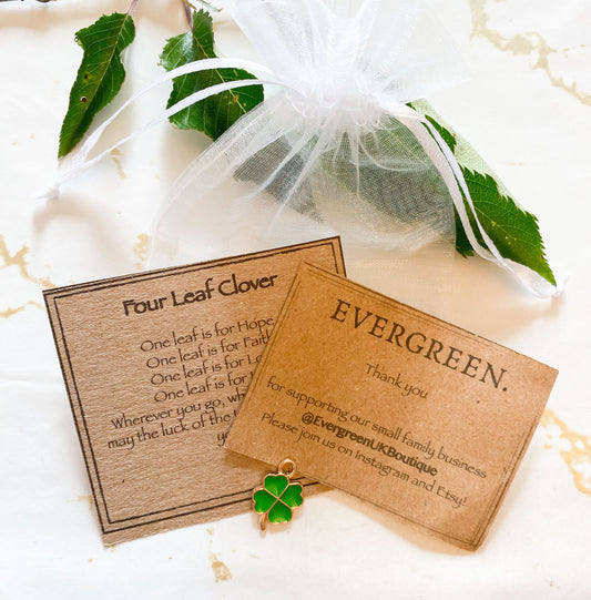 Four Leaf Clover Metal Pendant - Wide Variety Available!