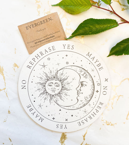 Divination Metaphysical Message Board - Wide Variety Available!