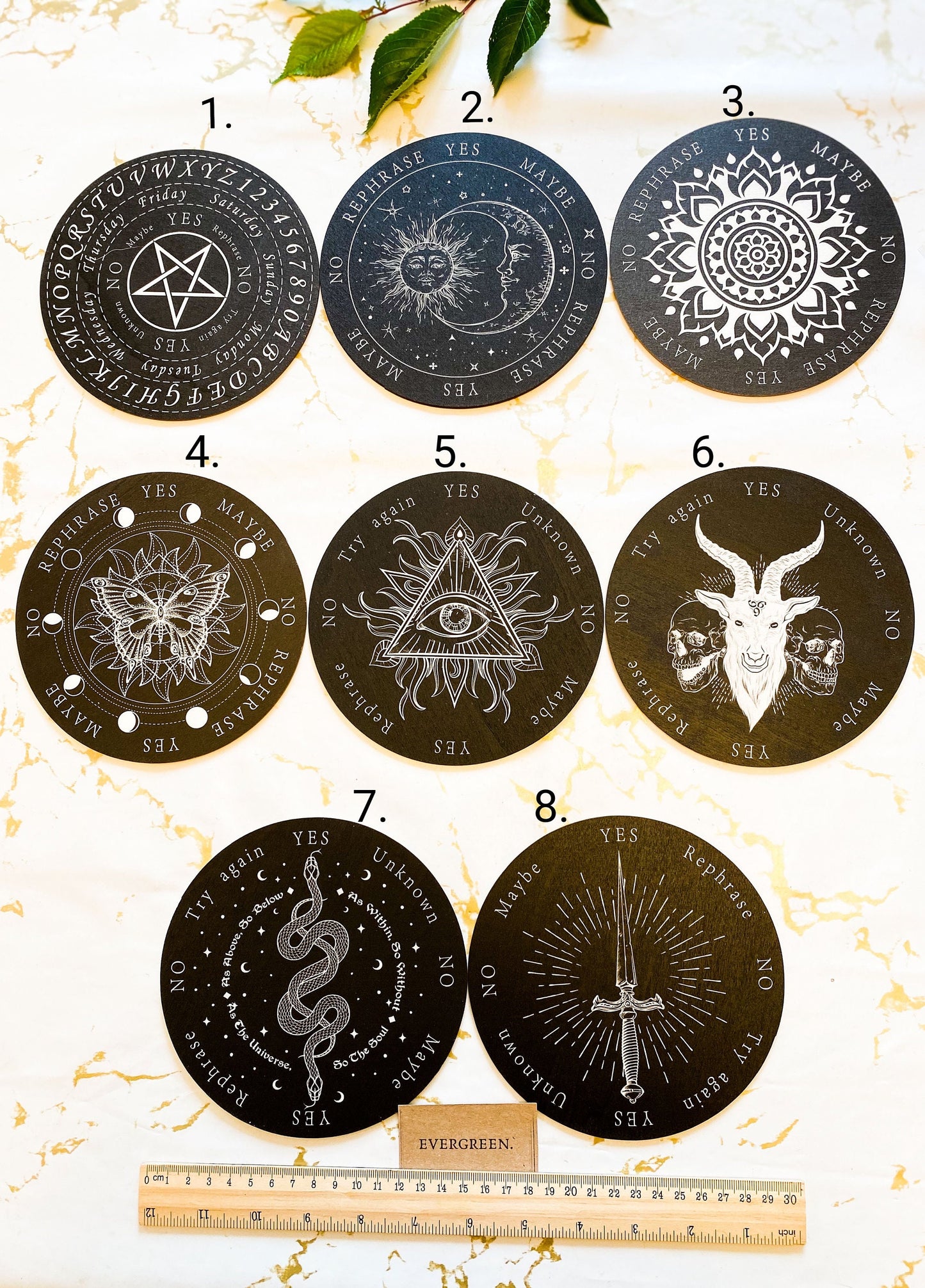 Divination Metaphysical Message Board - Wide Variety Available!