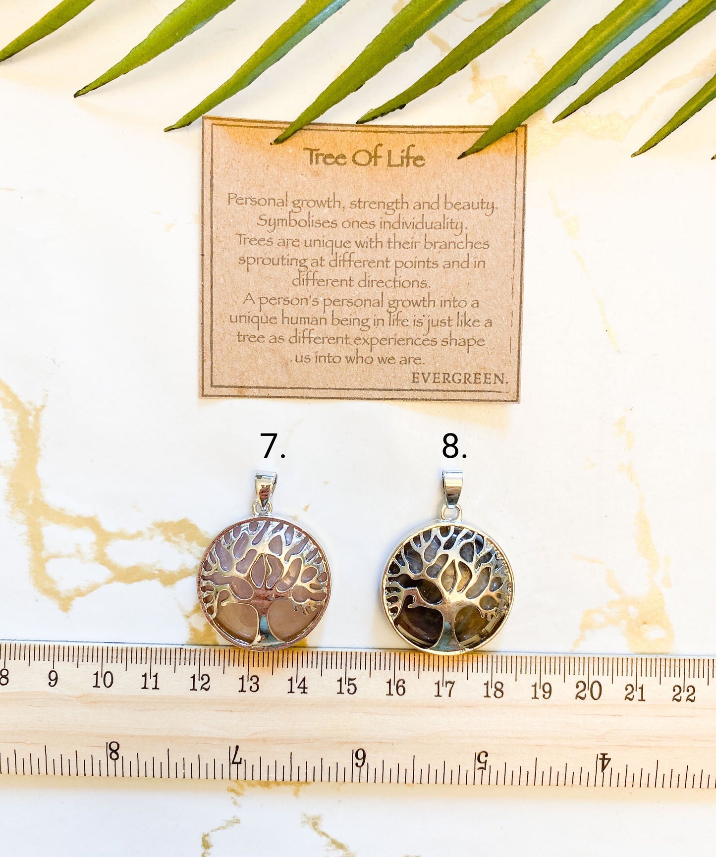 Tree Of Life Crystal Pendant - Wide Variety Available!