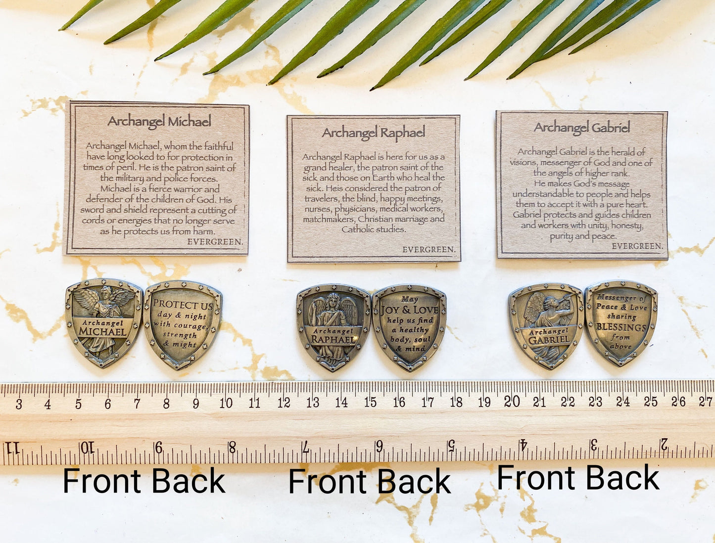 Archangel Pocket Shield - Michael, Raphael & Gabriel