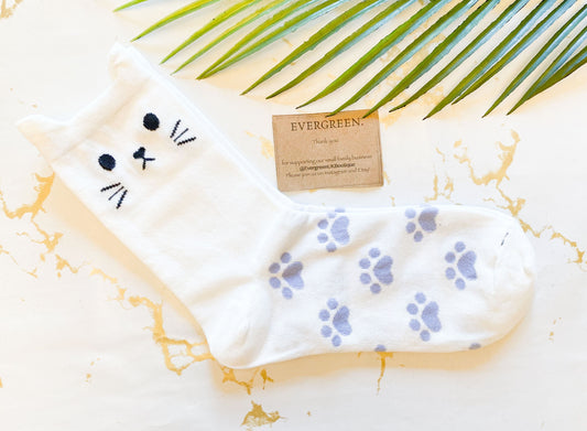 Mum / Mother's Day / Ladies Cat Kitty Kitten Socks - Wide Variety Available!