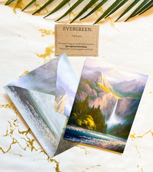 Mountain Majesty 12 Note Cards By Charles H. Pabst