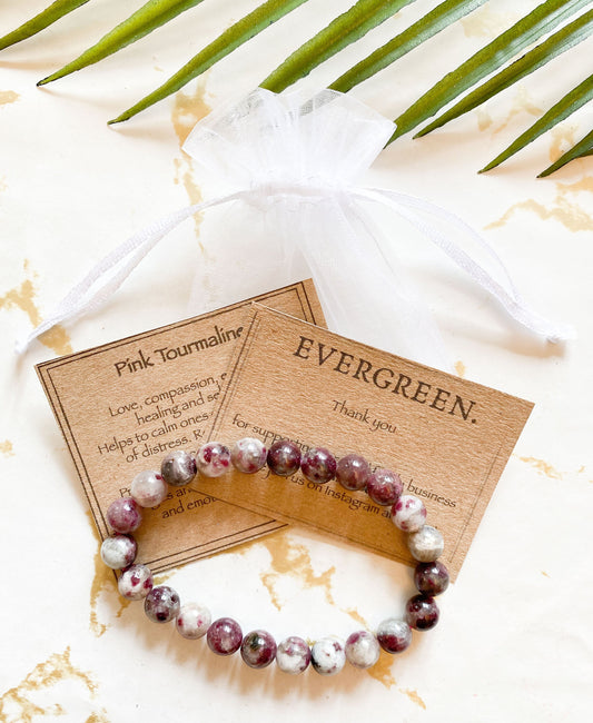 Pink / Red Crystal Bracelets 8mm - Wide Variety Available!