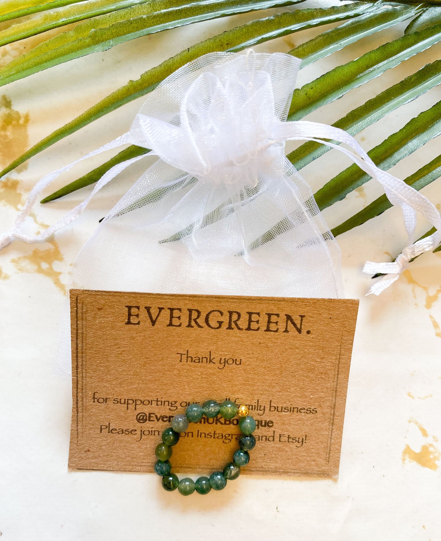 Crystal Beaded Ring - Wide Variety Available!
