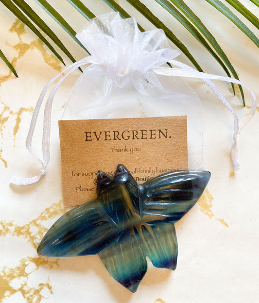 Crystal Animal Carving - Bird / Cat / Dragonfly / Rabbit