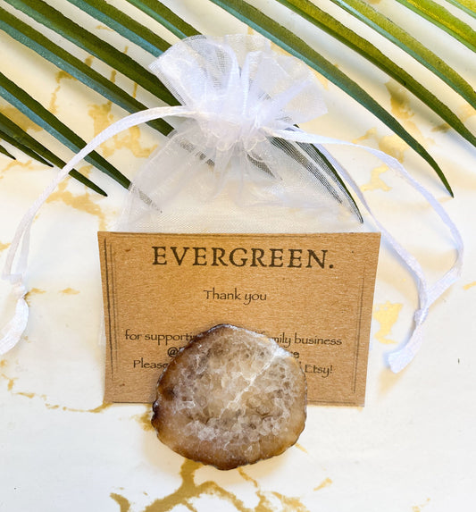 Crystal Agate Slice - Wide Variety Available!