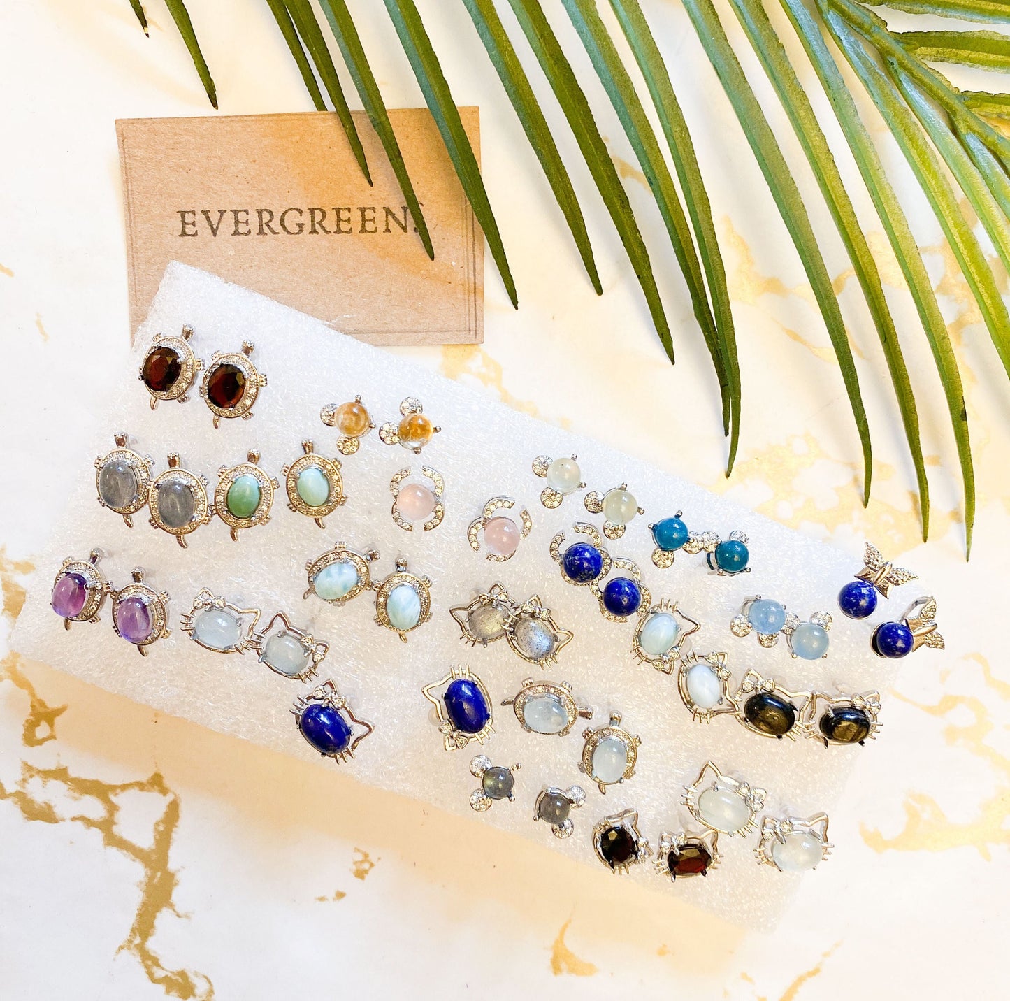 Crystal Stud Earrings - Wide Variety Available!