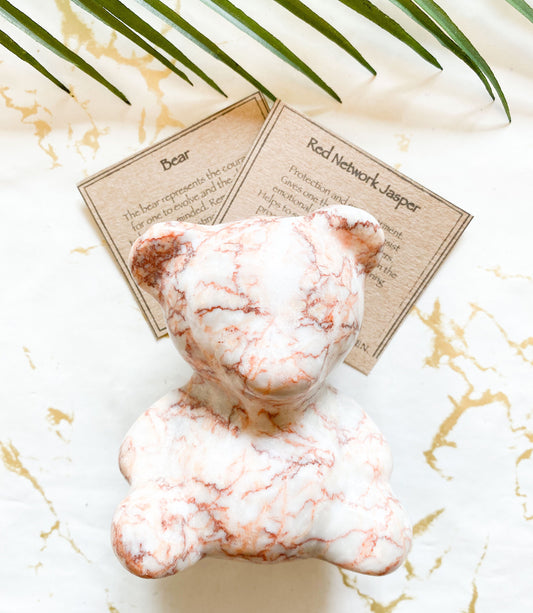 Crystal Carving Fox, Bear, Dragon, Butterfly, Sheep - Agate, Network, Labradorite, Obsidian, Quartz