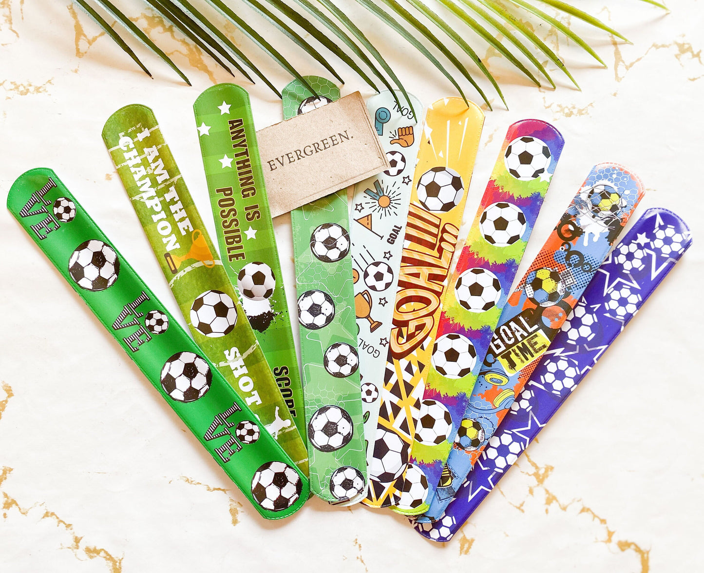 Football Slap Bracelet - One Size Fits All / Wide Variety Available!