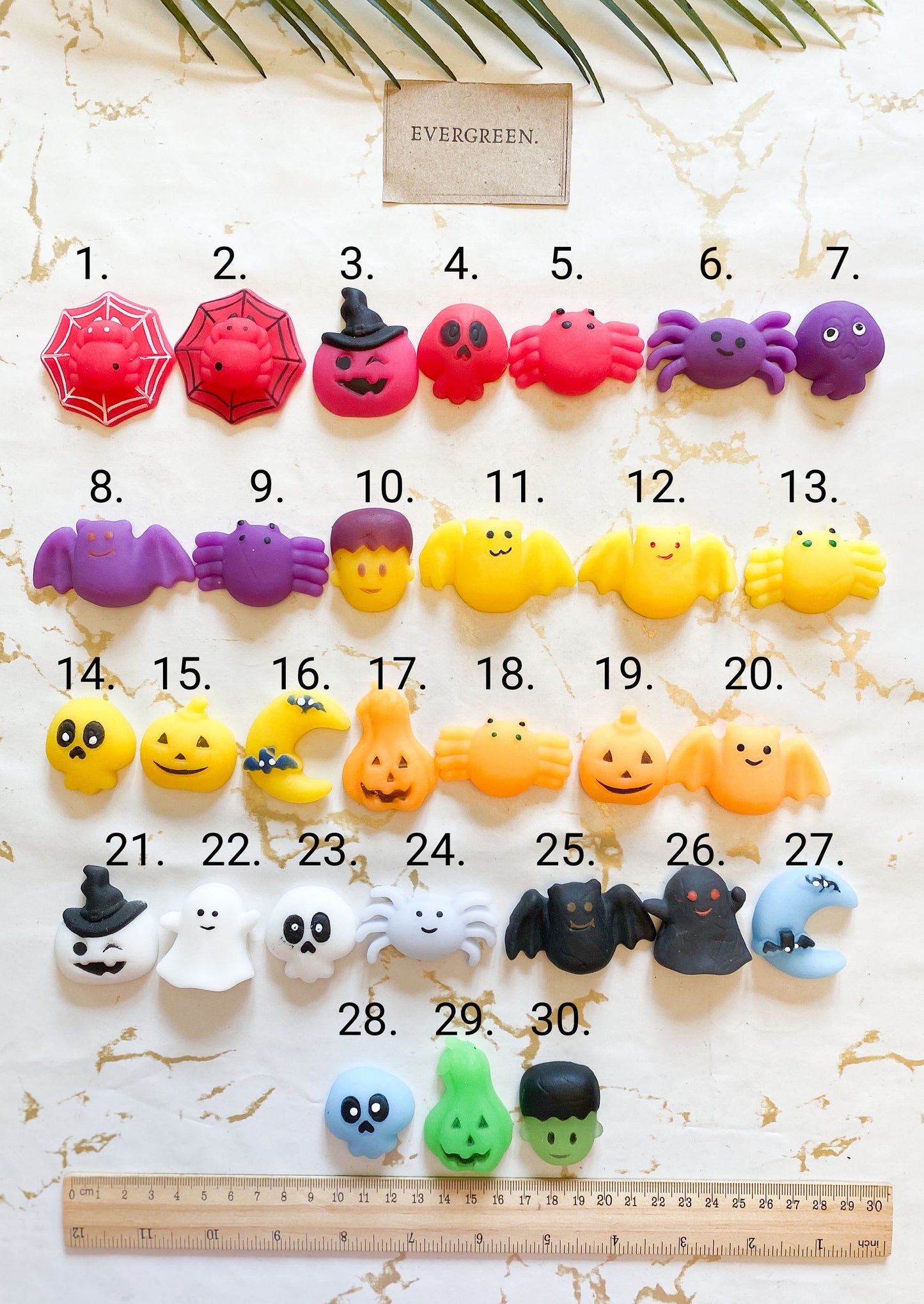 Halloween / Monster / Skeleton / Ghost / Spider / Skull Spooky Squishy Toy - Wide Variety Available!
