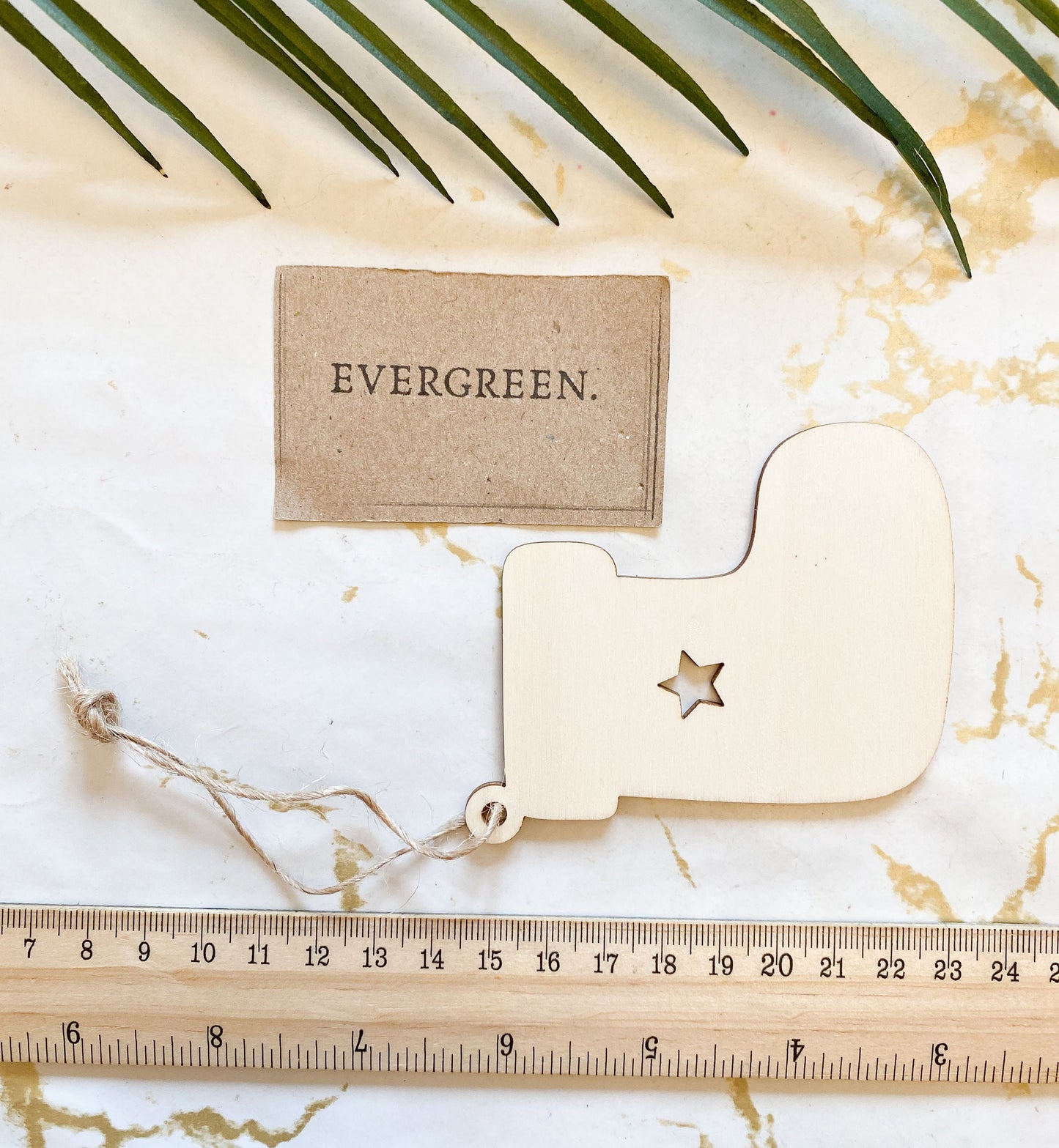 Wooden Christmas Stocking - Decorate Your Own!