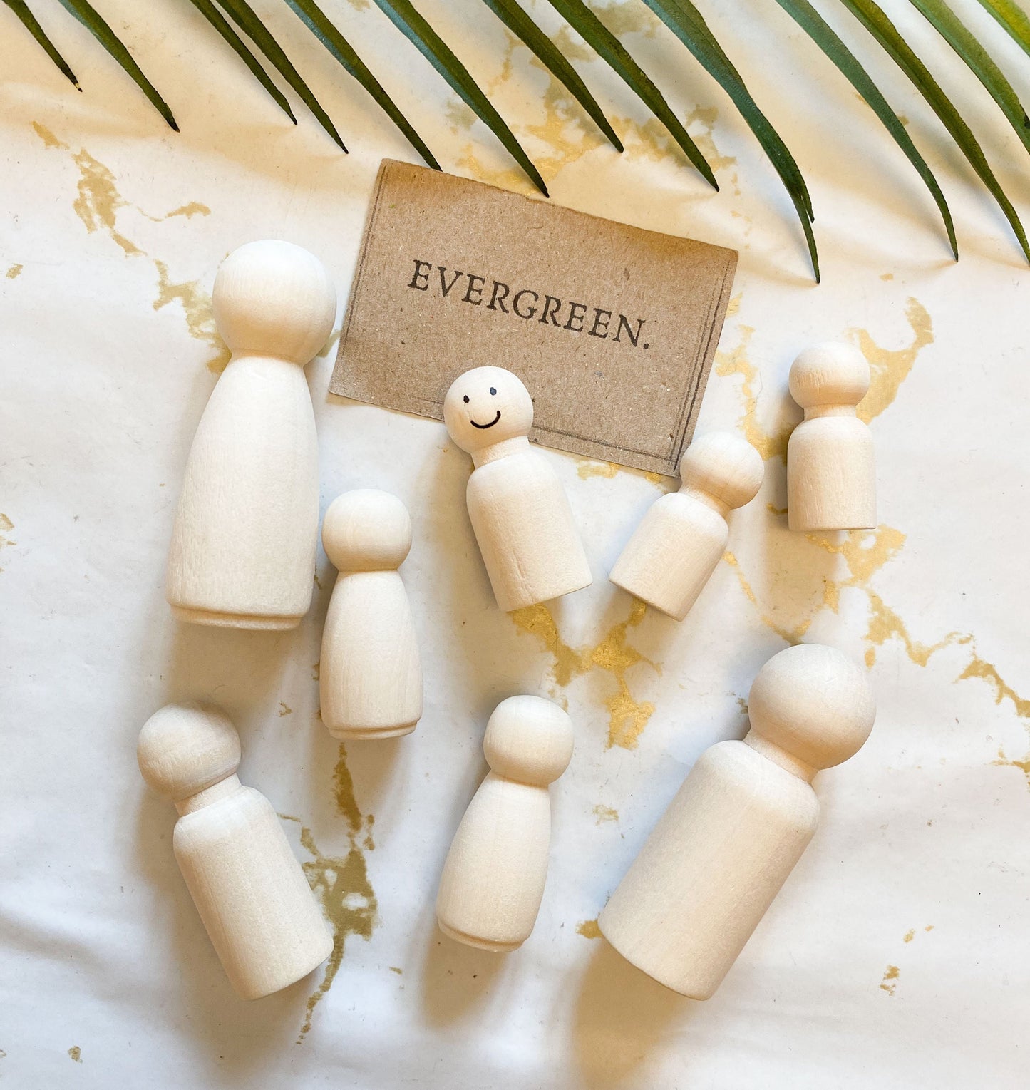 Wooden Peg Dolls - Create Your Own Family!