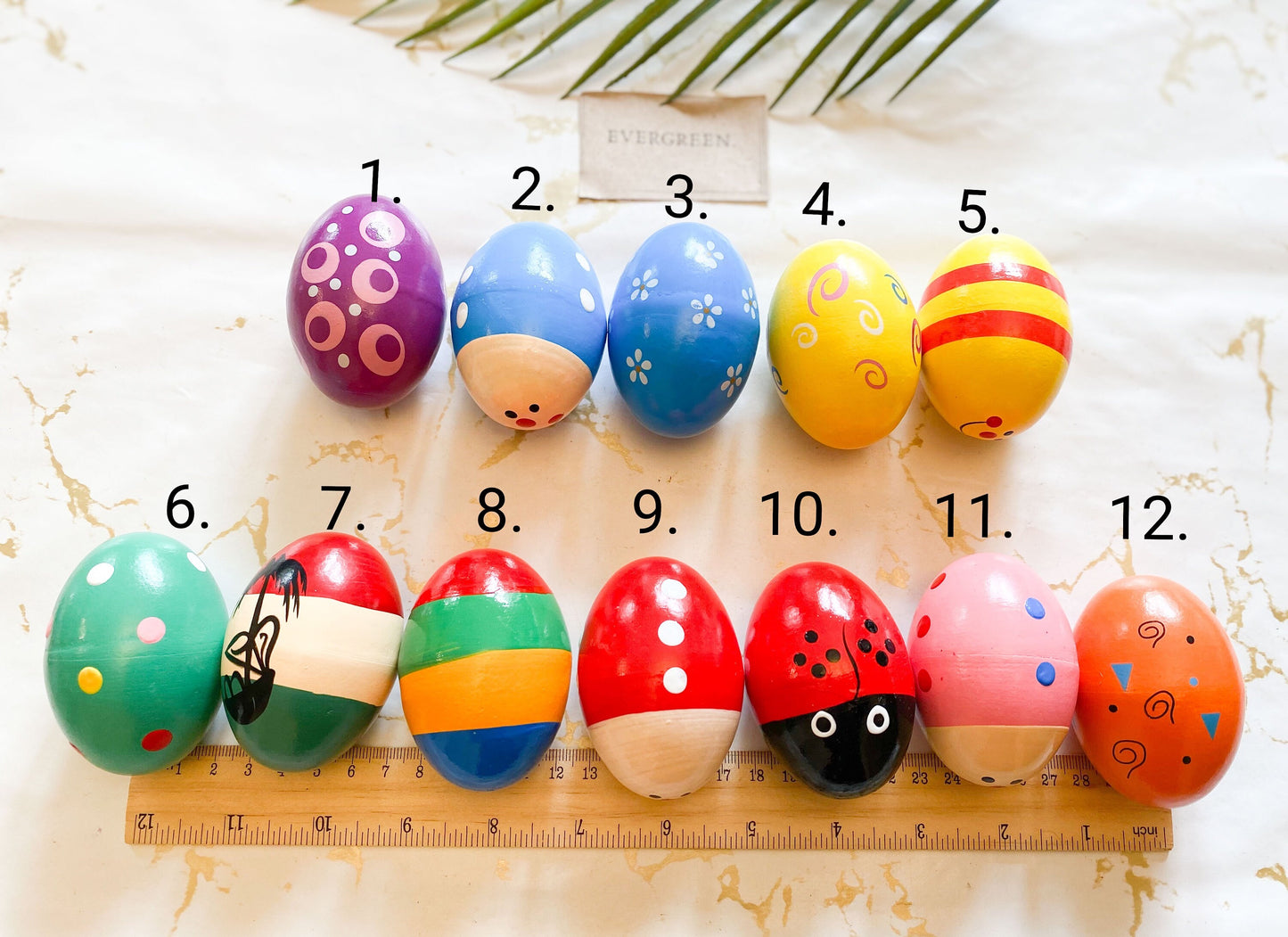 Wooden Egg Shaker / Maracas - Wide Variety Available!