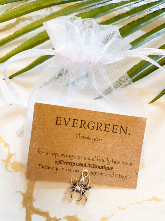 Spider / Halloween Pendant / Charm- Variety Of Chains Available!