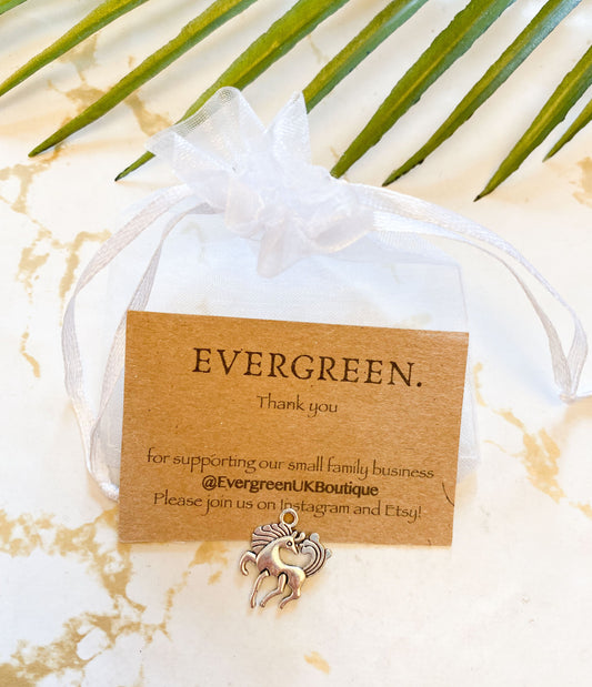 Animal Pendant - Cat, Unicorn, Bird, Insect, Elephant, Paw, Dog, Peacock, Butterfly, Bee, Dragonfly