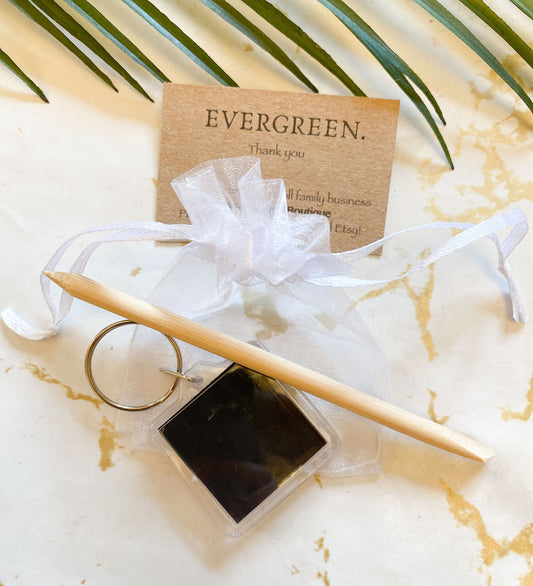 Scratch Art Keychain - Make Your Own!