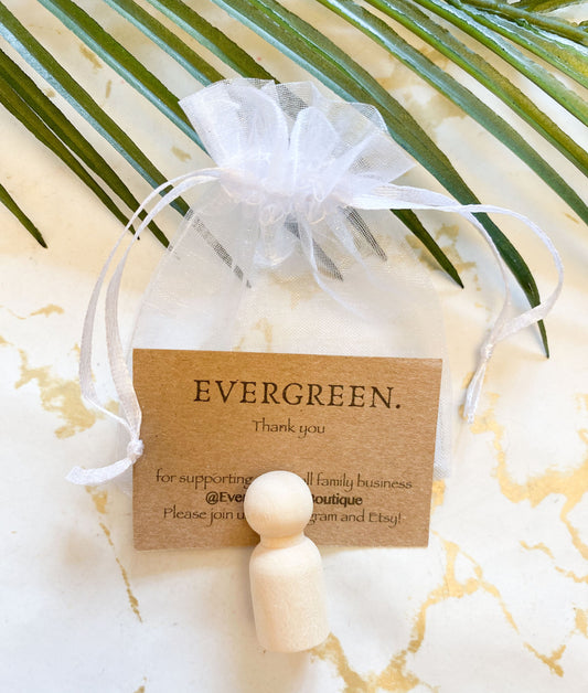 Wooden Peg Dolls - Create Your Own Family!